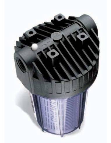 AquaBig kućište filtera 9"3/4, priključak 1"F, prozirno