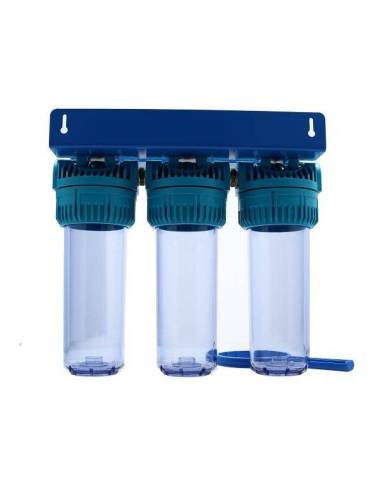 MESEC Triplex 10 Pro, ohišje filtra, priklop 1/2"F (brez filtrirnih vložkov)