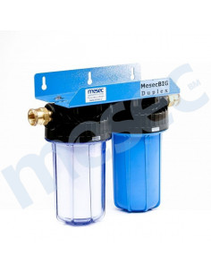 MESEC BigDuplex 10, ohišje filtra za vodo (brez filtrirnih vložkov)