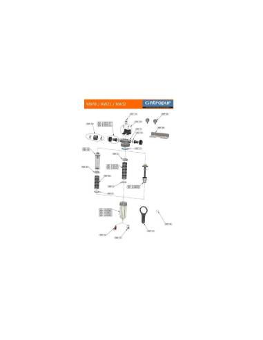 Vodni filter, tip NW25, Cintropur