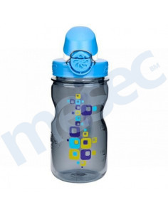 Nalgene 'Everyday OTF Kids' 0,375 L, siva, kvadratki