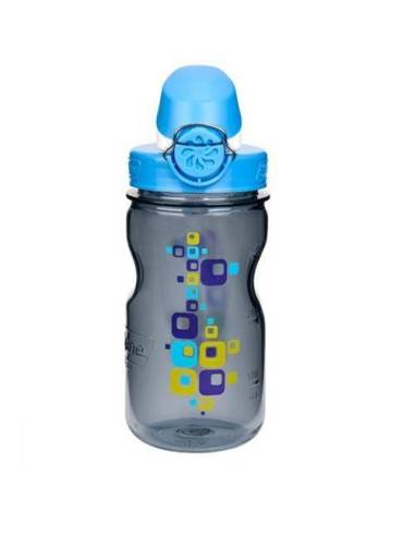 Nalgene bočica 'Everyday OTF Kids' 0,375 L, siva, kvadrati