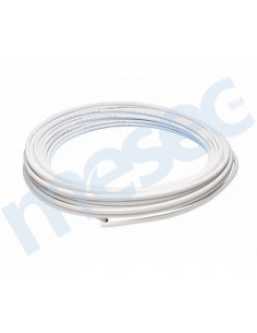 JG LLDPE cev 3/8", bela/prozorna
