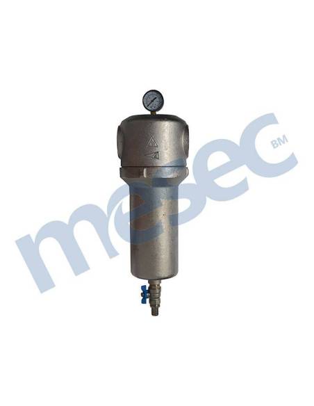 MESEC RBM-S 2"1/2, filter z ročnim izpiranjem, z manometrom