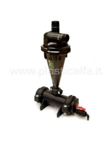 Ciklonski separator ALFATURBO 2", priklop ALFARAPID