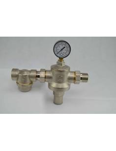 Rinox MM, 1" regulator tlaka, PN40, "anti-water hammer", s predfiltrom in manometrom