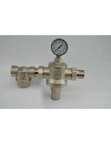 Rinox MM, 1" regulator tlaka, PN40, "anti-water hammer", s predfiltrom in manometrom