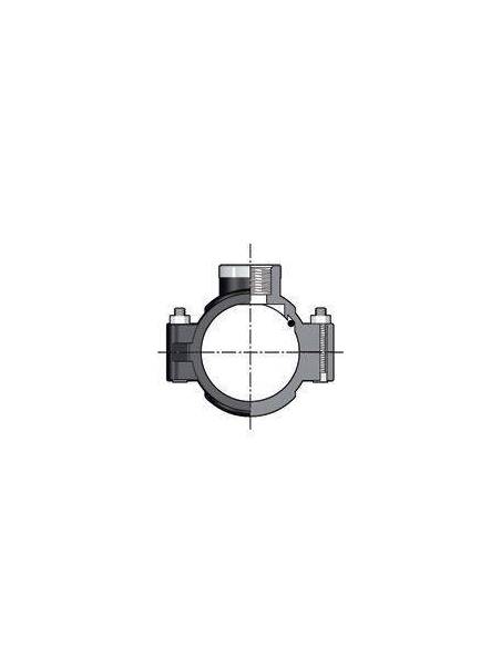 UFM, odcepno sedlo d110 x 1 1/2'' NN z ojačitvijo, PN10