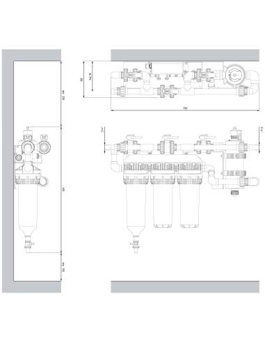 MESEC HVP-107Q UV, filterski i UV dezinfekcijski sustav