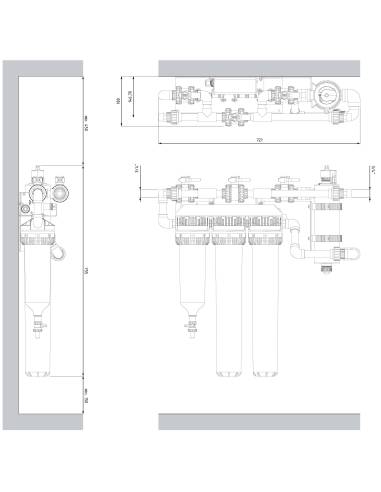 MESEC HVP-157Q UV, filterski i UV dezinfekcijski sustav