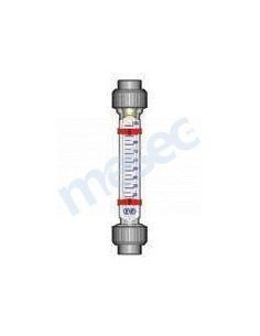 Rotameter FCIV, 50-600 l/h, R3/4'',PVC transp, EPDM, SS