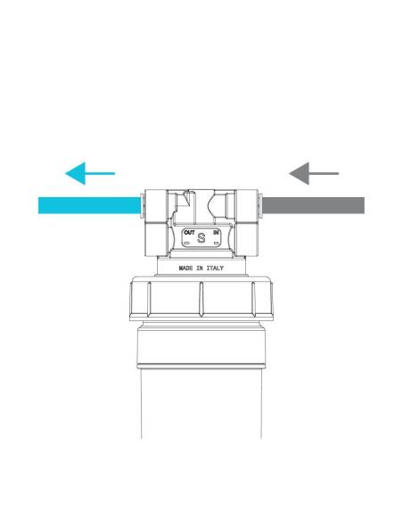 SERIES HEAD - kartušna glava 3/8" / Head serial protok (Exclusive)