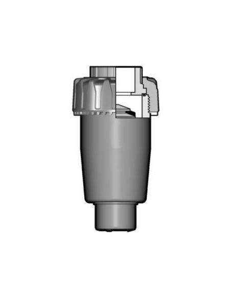 VAIV, odzračevalni ventil d20, s priklopi za lepljenje
