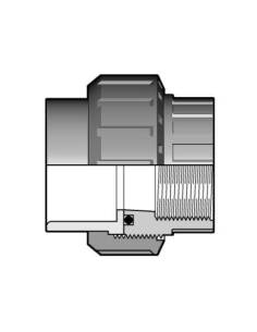 Holender, d40 x 1"1/4, PN16, EPDM brtvilo, 1x nastavak lijepljenje, 1x priključak BS navoj