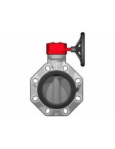FKOV/RM, prigušujući poklopac d250/280, DN250, kućište PP/GR, poklopac PVC-U, brtvilo EPDM, PN 10