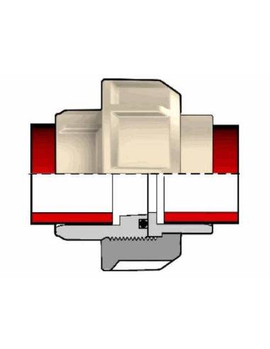 Holender, d32, PN10, PP-H, EPDM brtvilo, za fuzijsko zavarivanje