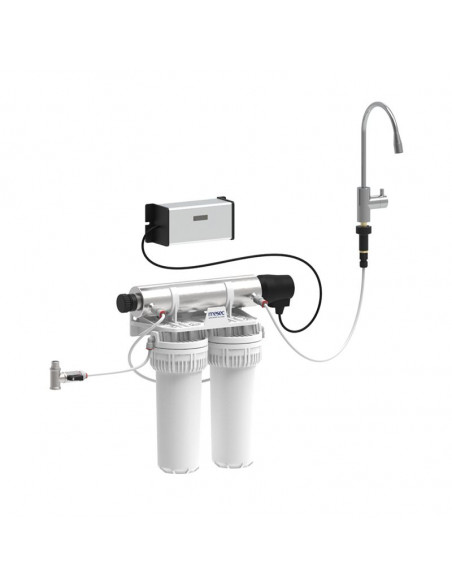MESEC AUV-POU, vodni filtri v kombinaciji z UV dezinfekcijo vode za eno pipo