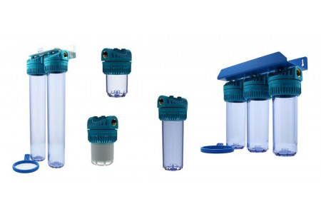 Ohišja filtrov, filtrirni vložki, komponente filtrov za vodo